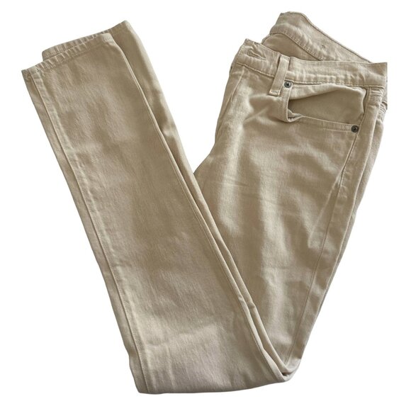 Polo Ralph Lauren (Tompkins Skinny Style) Beige Jeans - Picture 2 of 8